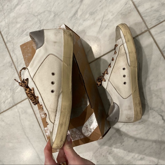 Golden Goose Superstar leopard yellow sneaker - Picture 3 of 7